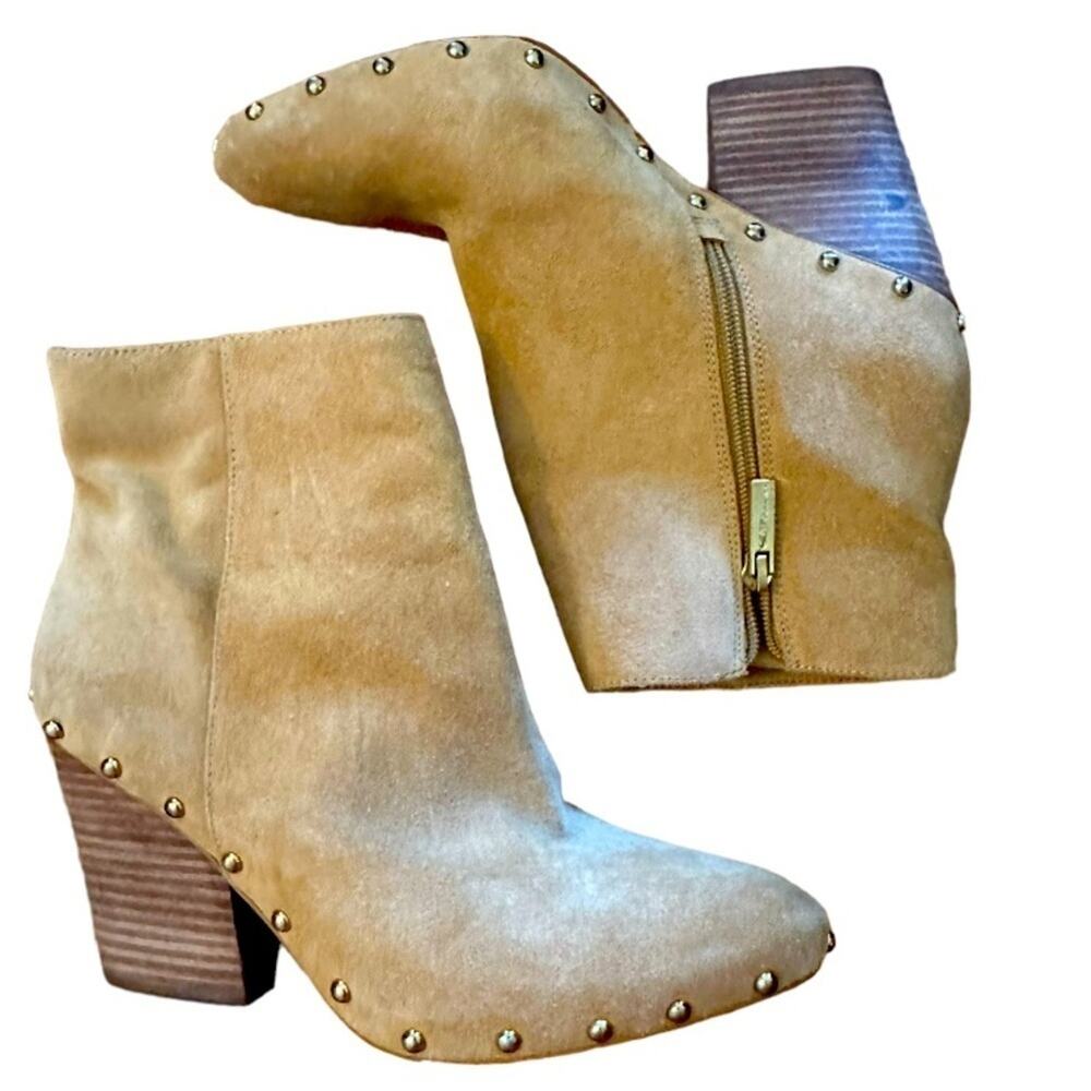 Bcbgeneration Jonnie Boot Tan Studded size 9